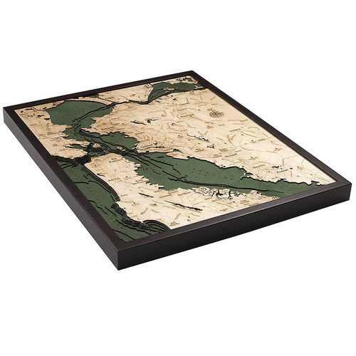 San Francisco / Bay Area - Large - Dark Frame