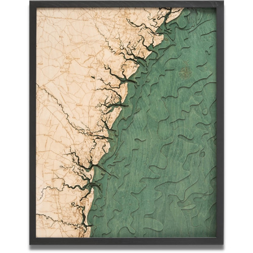 Georgia Coast - Dark Frame