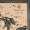 Great Lakes - Small - Grey Frame