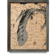 Lake Michigan - Small - Grey Frame