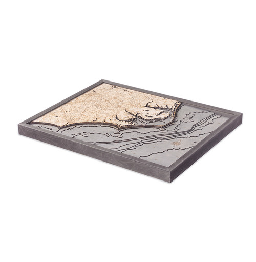 North Carolina Coast - Grey Frame