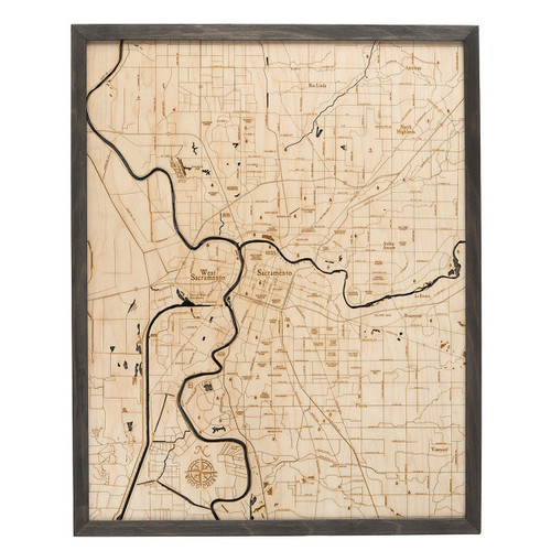 Sacramento - Grey Frame