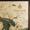 Great Lakes - Large - Dark Frame