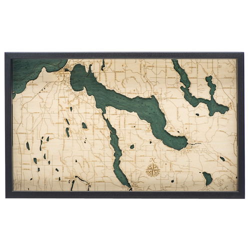 Lake Charlevoix Serving Tray