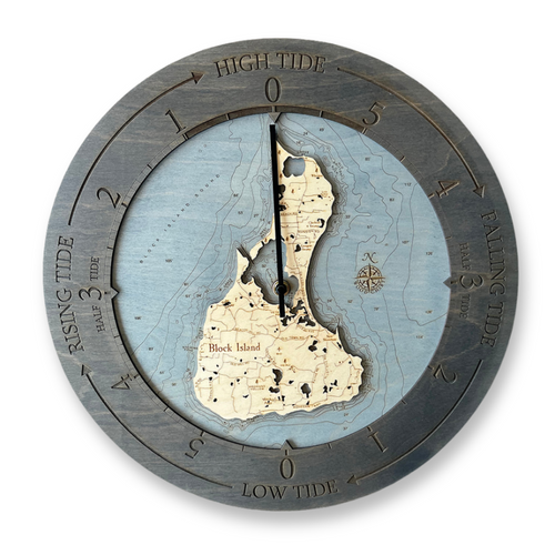 Block Island Tide Clock